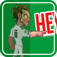 Cute Footballer Sticker icon