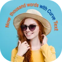 Curve Text On Photo icon
