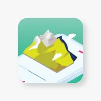 Indonesian vulcano icon