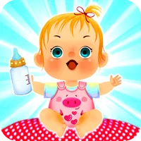 Baby care game for kids icon