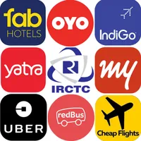 Travel App : IRCTC Redbus Indi icon