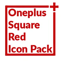 Square Red Icon Pack Oneplus S icon
