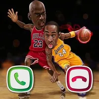 basketball player call & chat icon