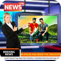 Breaking News Photo Frame icon