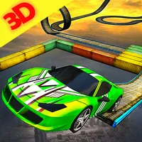 impossible tracks stunt car 3D icon