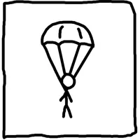 Parachutes icon