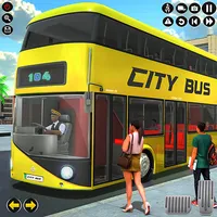 Passenger Coach Bus Driving icon