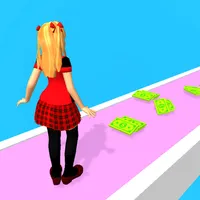 Money Run Rich 3D Girl Game icon