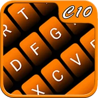 Orange Keyboard icon