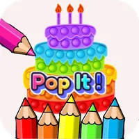 Pop It Fun Coloring Game icon