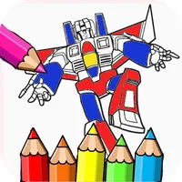 Robots and Toys Coloring Games icon