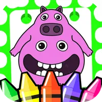 chef pigster BanBan 3 coloring icon