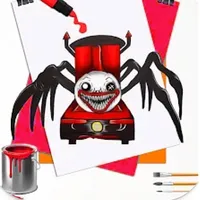 coloring Cho-Cho Train charles icon