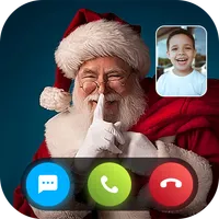 Santa Christmas Video Call icon