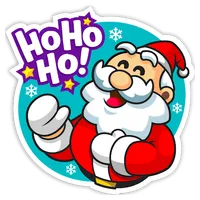 Funny Santa Claus Stickers WAS icon