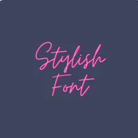 Stylish Font icon