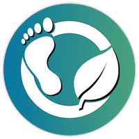 Carbon Emist- carbon footprint icon