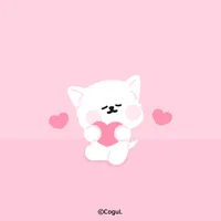 카카오톡 테마 - 달콩 핑크 icon