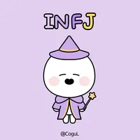 카카오톡 테마 - Mbti 인프제 얼굴 말풍선 icon