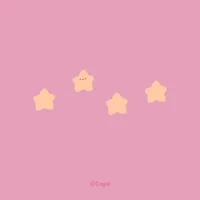 카카오톡 테마 - 심플 미니 별_핑크뮬리 icon