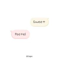 카카오톡 테마 - 달콤 파스텔_딸기 바닐라 icon