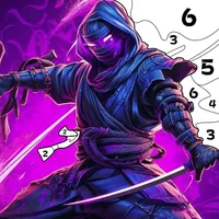 Ninja Color by Number icon