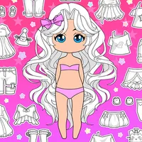 Chibi Doll Dress up & Coloring icon