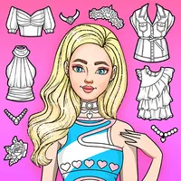 Girl Coloring Dress Up Games icon