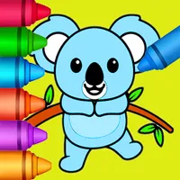 Bleu Koala Coloring Book icon