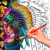 Coloring - Color by Number icon