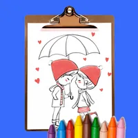 Romantic Love Coloring Book icon