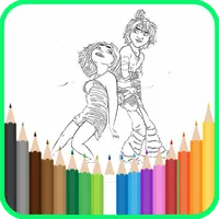 croods Coloring Book icon