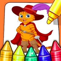 Puss in Boots Coloring icon