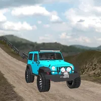 offroad dubai jeep driving 3d icon