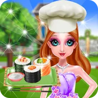 cooking serving - girls games icon