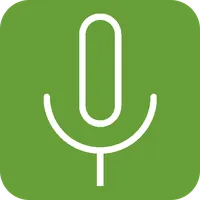 Background voice recorder icon