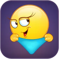 Flirty emoji & Adult stickers icon