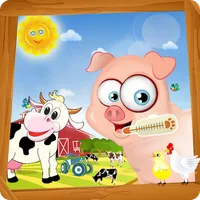 Kids Farm Animals Doctor Game icon