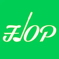 Flop golf icon