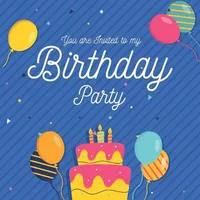 Birthday Invitation Card Maker icon