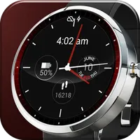 Red Lava Analog Watch Face icon