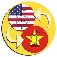 Vietnamese Dong Dollar icon