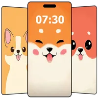 Cute Animal Cartoon Wallpaper icon