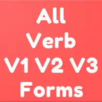 All English Verbs (V1 V2 V3) icon