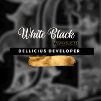 Wallpaper White Black icon