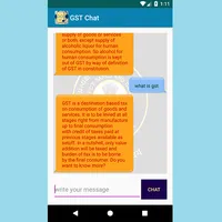 GST Chat icon