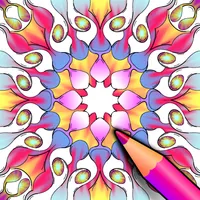 Color Surreal Mandala icon