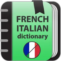 French-Italian dictionary icon