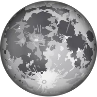 Surface of the moon icon