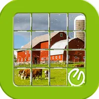 Farm Animals Sliding Puzzle icon